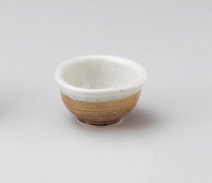 粉引三角3.0小鉢  【日本製    陶器】