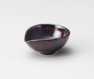 Side Dish Bowl Brown Porcelain Made in Japan