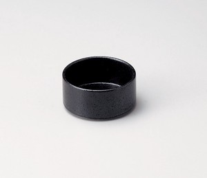 黒結晶丸 スタック鉢  【日本製    磁器】