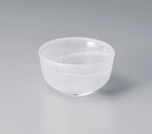 水墨豆鉢白（ガラス）  【日本製    ガラス】