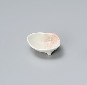Small Plate Porcelain Pink Made in Japan