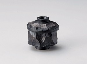 炭化土しのぎむし碗  【日本製    陶器】