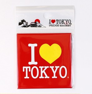 I LOVE TOKYO マグネット レッド