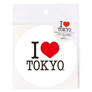I LOVE TOKYO ステッカー ホワイト