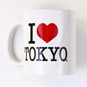 I LOVE TOKYO マグカップ ブラック