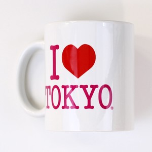 I LOVE TOKYO マグカップ ピンク