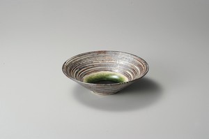Main Dish Bowl Pottery 8-sun Made in Japan