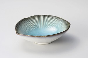 Main Dish Bowl Porcelain 8-sun Made in Japan