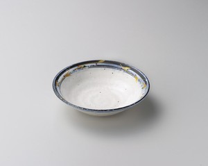 Side Dish Bowl Porcelain Ripple Laurels Made in Japan
