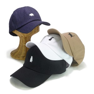 【年間品】SHF−アニマル刺繍ツイルローキャップ　ヤング帽子