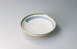 渕織部7.0皿  【日本製    陶器】