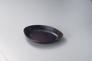 小豆釉ピラフ鉢（大）  【日本製    陶器】