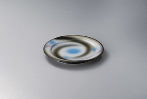レインボー7.5丸皿  【日本製    磁器】