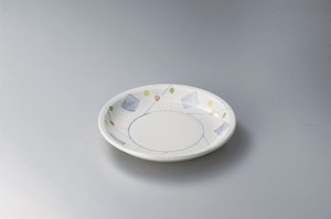 Main Plate Porcelain Pastel Made in Japan