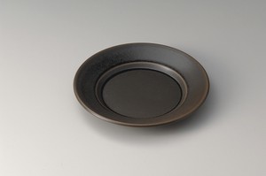 Main Plate Brown Porcelain Made in Japan