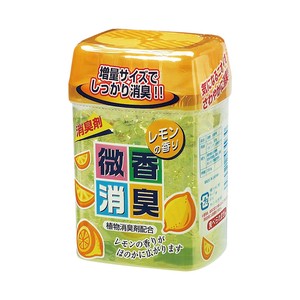 【日本製】微香消臭　レモン　200g（まとめ買い10点）