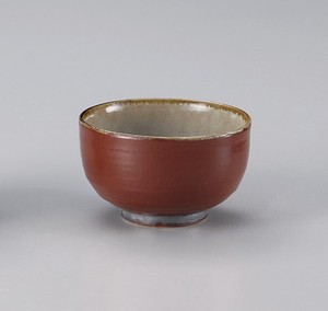 赤楽目 丼【日本製  陶器  】