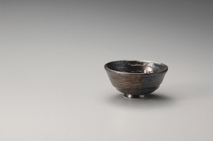 黒金 お茶漬碗【日本製  陶器  】