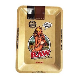RAW　メタルトレー  RAWガール・ミニ　正規品　手巻きたばこ