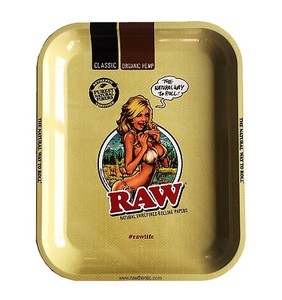 RAW　メタルトレー RAWガール・ラージ　正規品　手巻きたばこ