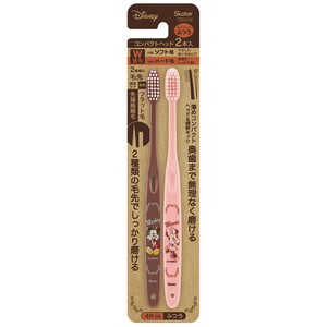 Toothbrush Mickey Minnie Skater Compact