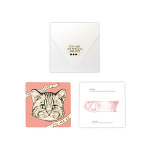 Message Card Mini Square Wildcat
