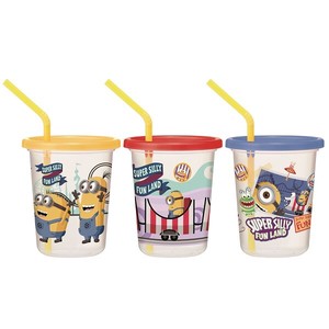 Cup/Tumbler Amusement Park MINION Skater 320ml Set of 3 Made in Japan