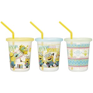 Cup/Tumbler MINION Skater 320ml Set of 3 Made in Japan