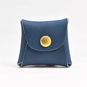 Coin Purse Navy Coin Purse Ladies Men's Made in Japan
