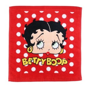 Hand Towel Betty Wash Towel Dot Red