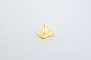 宵の天（よいのそら）箸置 黄金（こがね） 星【日本製】