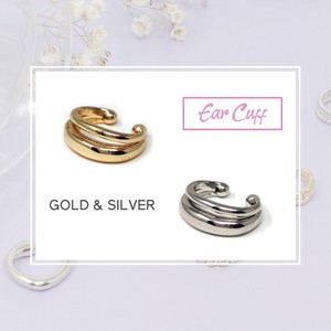 20 20 S/S Design Ear Cuff Ladies Accessory Gold Silver
