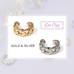 20 20 S/S Design Ear Cuff Ladies Accessory Gold Silver