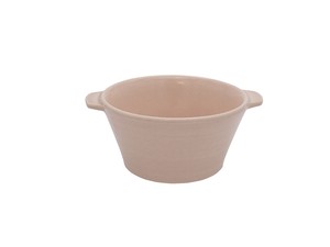 REIWA ピンク 耐熱小鉢  【日本製  萬古焼  耐熱陶器(蓋は陶器）】