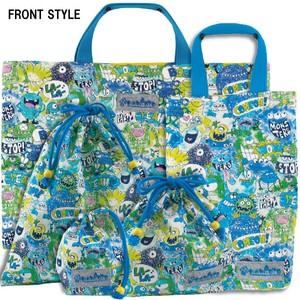 Tote Bag Quilted Set of 5 Made in Japan