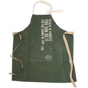 Aprons "Message" Green Kitchen Accessories