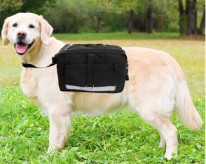 反射大型犬を連れてペットバッグを包みますOZMT491