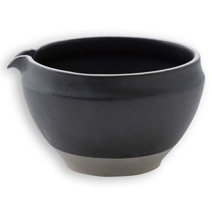 Home Powdered Tea Lipped Bowl Japanese Tea Cup Black