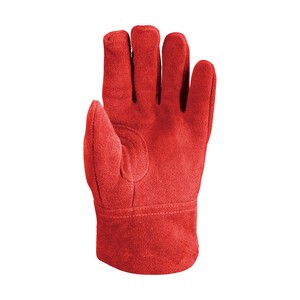 [CAPTAIN STAG] Outdoor Good soft Leather Glove Red CAP