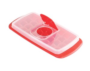 Joie　アイスキューブトレイ32　レッド　キッチン雑貨　便利グッズ　製氷皿