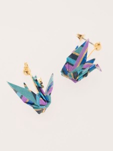 Pierced Earring Origami Made in Japan