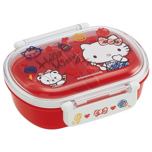 便当盒 Hello Kitty凯蒂猫 午餐盒 洗碗机对应 Sketch Skater 日本制造