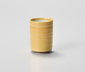 Japanese Teacup Porcelain Orange Made in Japan