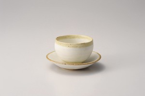 シナモン丸碗・皿  【日本製    陶器】