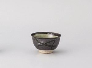 黒砂煎茶  【日本製    陶器】
