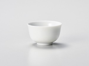 白2.4反千茶  【日本製    磁器】