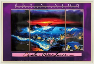 アートポスター「C.L　ラッセン」Sea　Vision