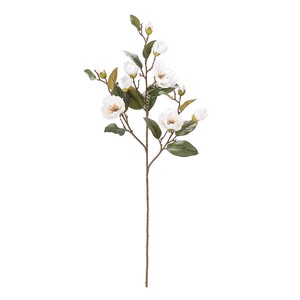 Artificial Plant Flower Pick White