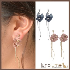 Clip-On Earrings Earrings Pink Mini Mixing Texture Ladies