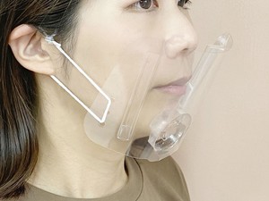 新型あんしんできマスク　透明マスク　使い捨てタイプ　1ケース50枚入